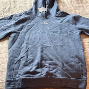 Adidas boys Classic Navy Hoodie